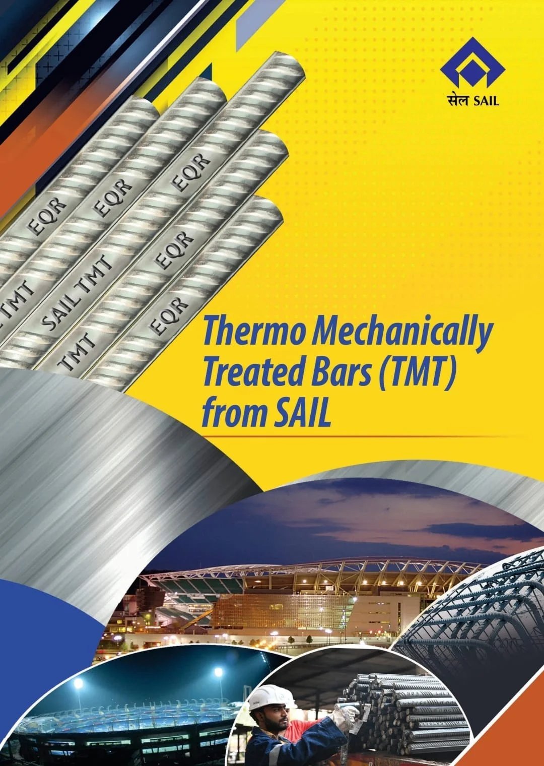 All-India supplier of SAIL TMT and JINDAL PANTHER TMT bars and structural steel across Bhopal, Indore, Jabalpur, Nagpur, Hyderabad, Gujarat, Jhansi, Delhi & more. High-strength, corrosion-resistant steel — bulk supply, timely delivery. Call 9685359441 / 9301082659. 2 sail tmt